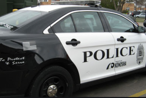 Photo of Kenosha police car. 