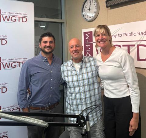 Left to right, Ken Stock, Paul Maggio and Amy Greil. 