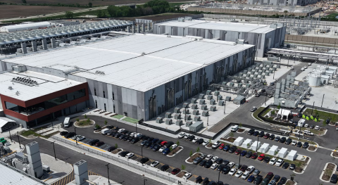 This photo of Microsoft's 1st data center in Mt. Pleasant is courtesy of the company. 