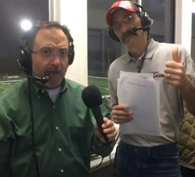 Bob Haggarty (Left) and Bill Fritch (Right) host live coverage tonight on GatewaySportsWeb.org