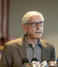 Gov. Evers makes announcement. 