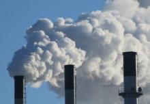 Smokestacks. 
