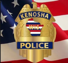 Kenosha Police badge. 