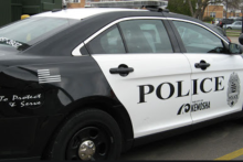 Photo of Kenosha police car. 