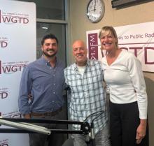 Left to right, Ken Stock, Paul Maggio and Amy Greil. 