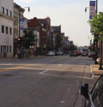 Main Street the evening of July 1, 2026. 