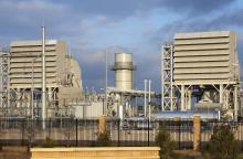 A simple cycle natural gas power plant is seen in Minnesota. Photo courtesy of Invenergy.
