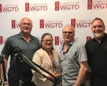 Lefto to right, Steve Whitmoyer, Veronique Tran, John Zehren and Scott Nelson. 