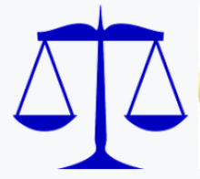 Scales of justice graphic. 