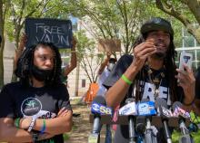 Frank Nitty, a man marching from Milwaukee to D.C., was shot in Pennsylvania